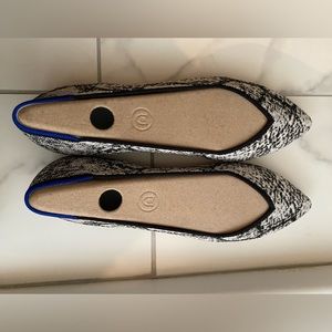 Brand New Rothy’s The Point Flat in Python Size 8